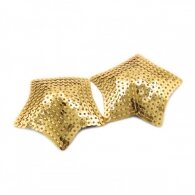 Gold Sparkling Star Nipple Covers