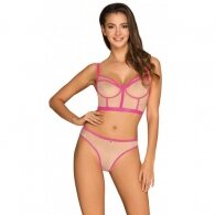 Obsessive Nudelia Top with Panties Pink
