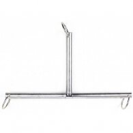 Metal Bondage T-Type Spreader Bar Neck and hands