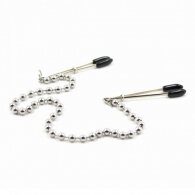 Naughty Toys Beaded Chain Nipple Clips
