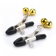Naughty Toys Nipple Clamps with Bell
