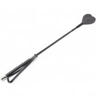 Naughty Toys ευλύγιστο bdsm μαστίγιο τιμωρίας δερμάτινη καρδιά 6