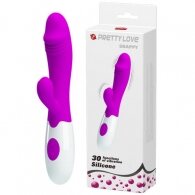 Δονητής Πεός Σιλικόνη Pretty Love Snappy 19 εκ