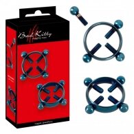 Μπλέ σφιγκτήρες Κόσμημα Θηλών Blue Moon