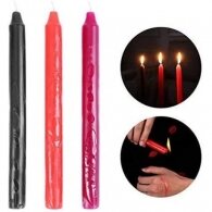 Χαμηλής θερμότητας κεριά παραφίνης, 3 τμχ, 18.2cm