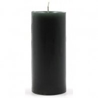 Black bondage play dripping candle LARGE