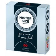 Προφυλακτικά Mister Size 60mm 3 τεμάχια