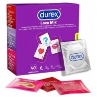 Προφυλακτικά Durex Love Mix – 5 τύποι προφυλακτικών – πακέτο 40