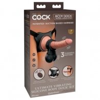 Ultimate vibrating silicone body dock kit  δονητή 20εκ