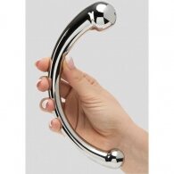 Κυρτό δίπλευρο ατσάλινο ραβδί πρωκτικής και κολπικής διέγερσης 2