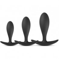 Σιλικονάτες Πρωκτικές Σφήνες Σετ 3τμχ