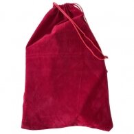 Soft Velvety Red Christmas Bag