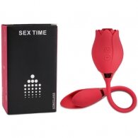 Sex time Διεγέρτης Τριαντάφυλλο με Δονούμενο Αυγό