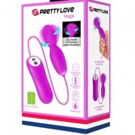 Pretty Love Vega Rotating and Vibrating Bullet 10 x Ø 2.8 cm