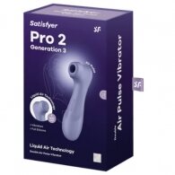 Satisfyer Pro 2 Generation 3 with Liquid Air Technology Lilac