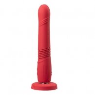 Lovense Gravity Thrusting Dildo Red