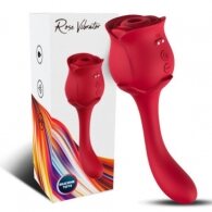 TOYBOX DUAL ROSA G-Spot and Clit Sucker Vibrator