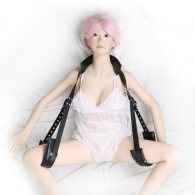 Padded thigh sling position Aid harness strap