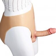 TOYBOY strap-on with hollow dildo bodysuit panties MEDIUM