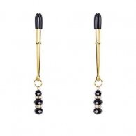 Naughty Toys Nipple Clamps with Glass Beads