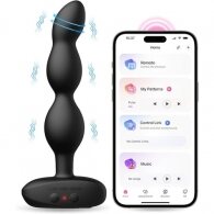 LOVENSE RIDGE App controlled Vibrating and Rotating Anal Beads