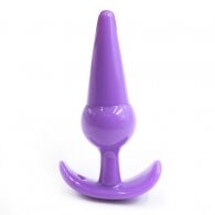 Naughty Toys μικρή προς μέτρια ζελέ μαλακιά μωβ σφήνα