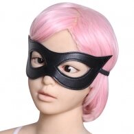NAUGHTY TOYS Black fetish cat play eye mask