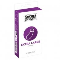 Secura Condoms Extra Large Pack of 12