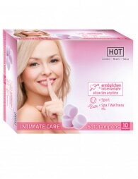 Hot Intimate Care Soft Tampon 10 pcs