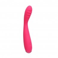 12-Speed Red Color Silicone Classic G-Spot Vibrator