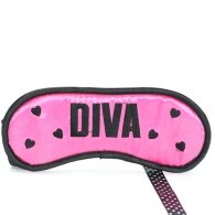 Pink Diva Blindfold