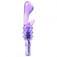 Clear Purple Cute G-Spot Vibrator