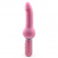 10-Speed Pink Silicone Realistic Dildo Vibrator