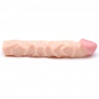 10 Inches Flesh Color Realistic Dildo