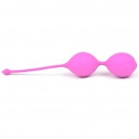 Pink Color Silicone Kegal Balls 3.5 CM