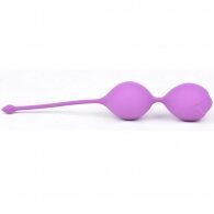 Purple Color Silicone Kegal Balls