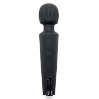 Black 20-Speed Rechargeable Wand Massager 20 cm