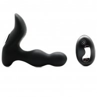 10-Speed Rechargeable Black Prostate Massager 8 CM