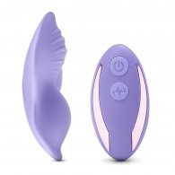 7 Speeds Purple Silicone Wearable Panty Vibrator 9.4 cm