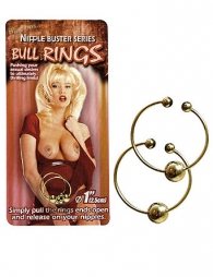 Κόσμημα για τις θηλές από χρυσούς κρίκους