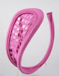 Sequins in pink C String