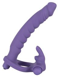 You2Toys Strap-On Dildo For Him Purple 17cm