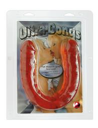 You2Toys Ultra Dong Διπλό Dildo Κόκκινο 43cm