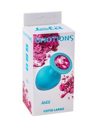Anal Plug Emotions Cutie Large Blue Pink crysta