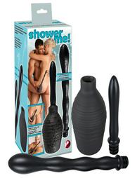 You2Toys Shower Me Πρωκτικό Ντους Σετ σε Μαύρο χρώμα