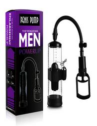 Powerpump MAX Vibrating - Black&Clear 22 εκ