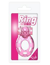 BAILE - Vibrating Cock Ring Bear Pink