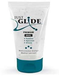 Just Glide Anal Panthenol & Hyaluronic Medical Lubricant 50ml