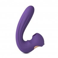 10-Speed Purple Color Silicone Clitoral Squirrel Vibrator
