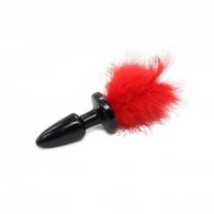 Funny tail anal plug (red)